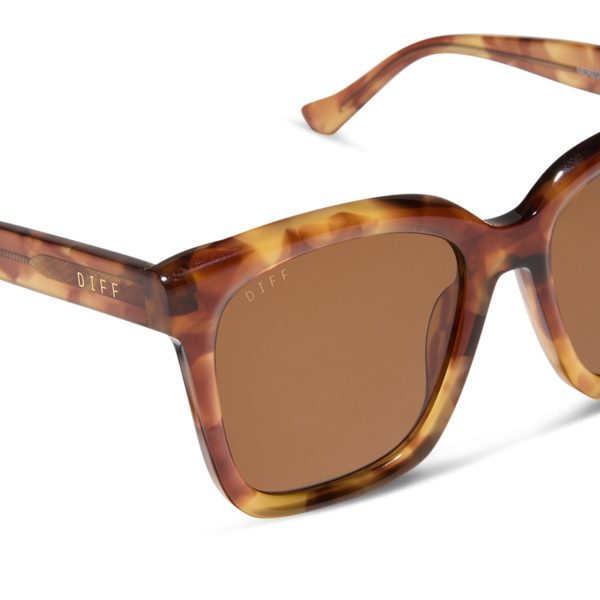 MEREDITH - BROWN FLEUR + BROWN SUNGLASSES - Image 4