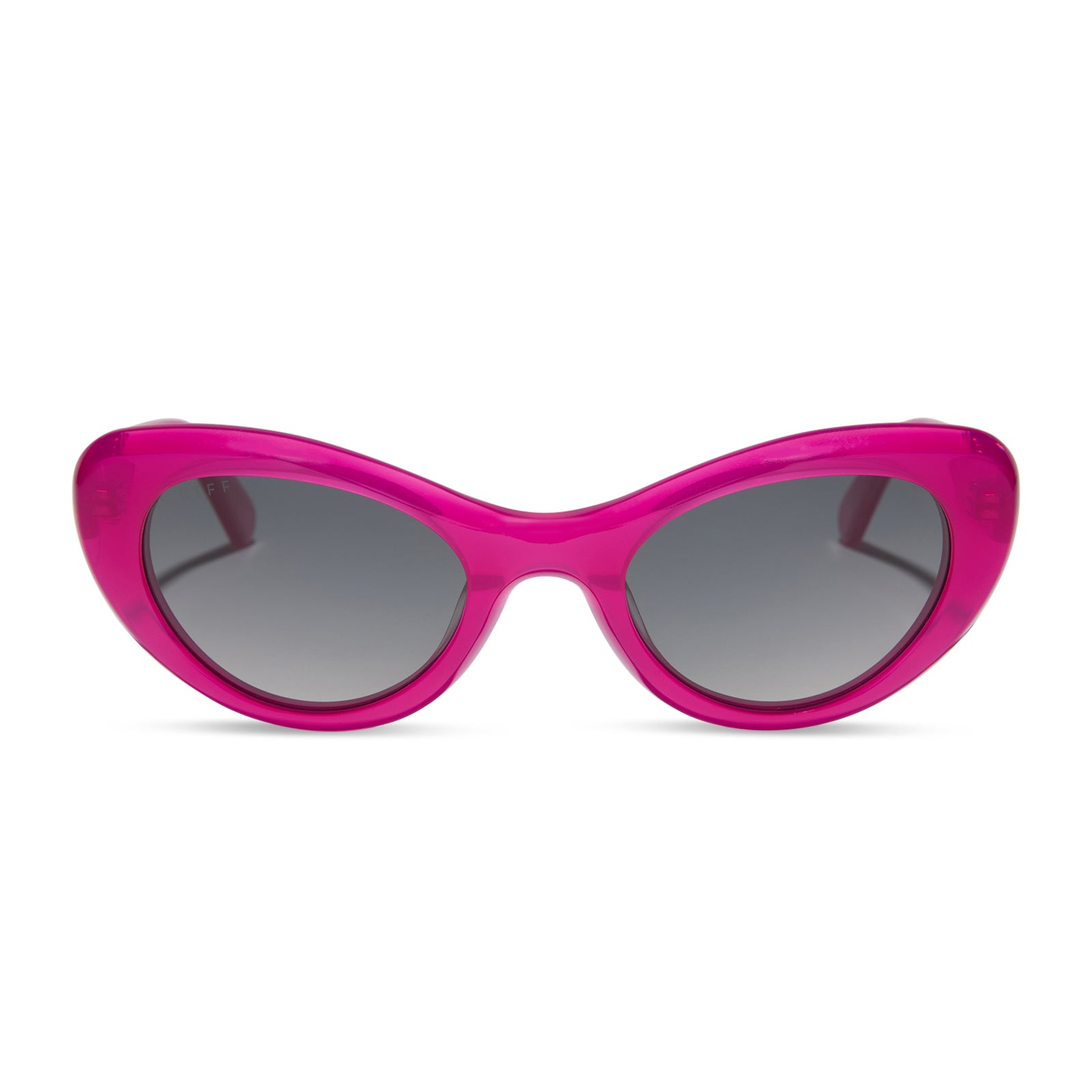 ZARIA - BRIGHT TULIP + GREY GRADIENT + POLARIZED SUNGLASSES - Image 2