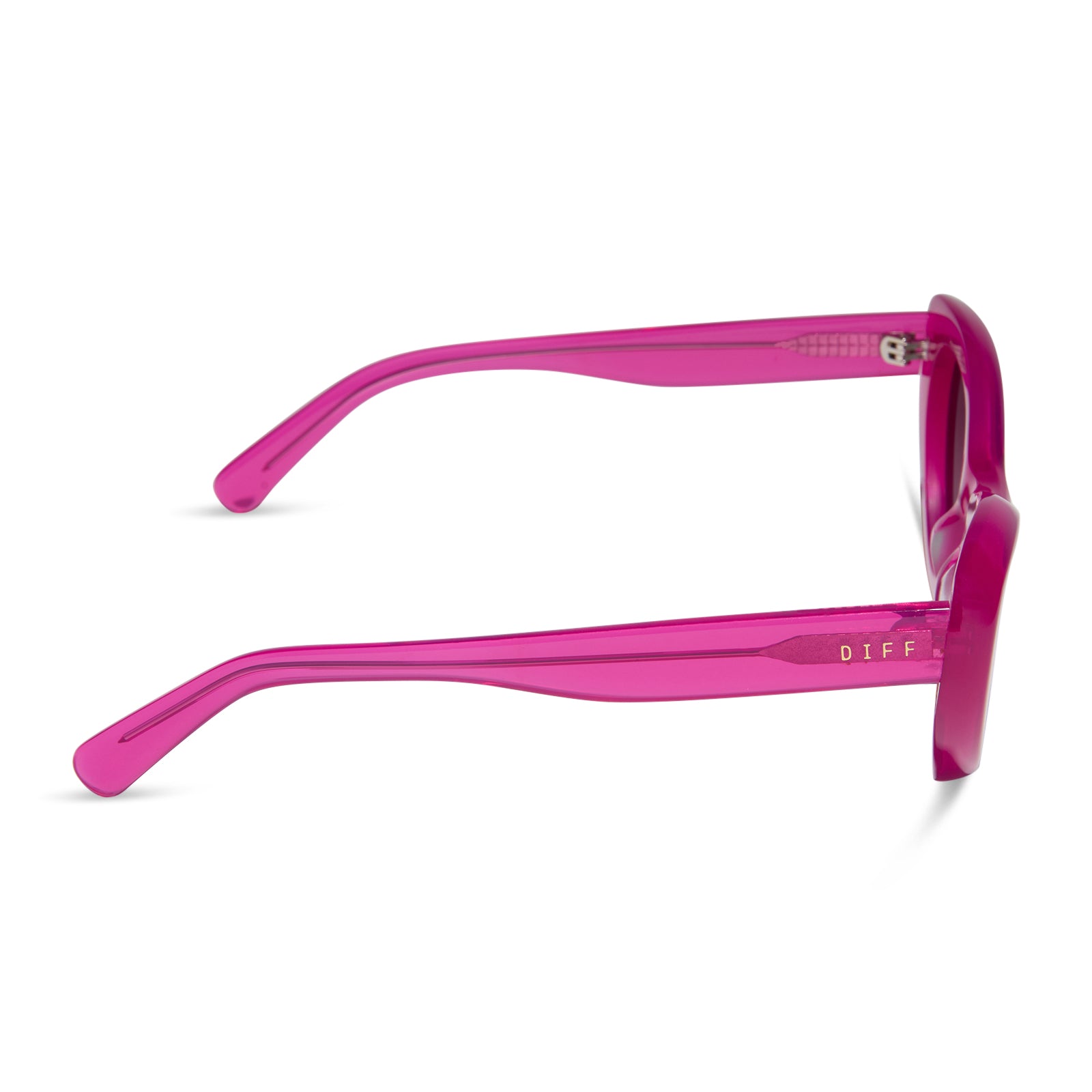ZARIA - BRIGHT TULIP + GREY GRADIENT + POLARIZED SUNGLASSES - Image 3