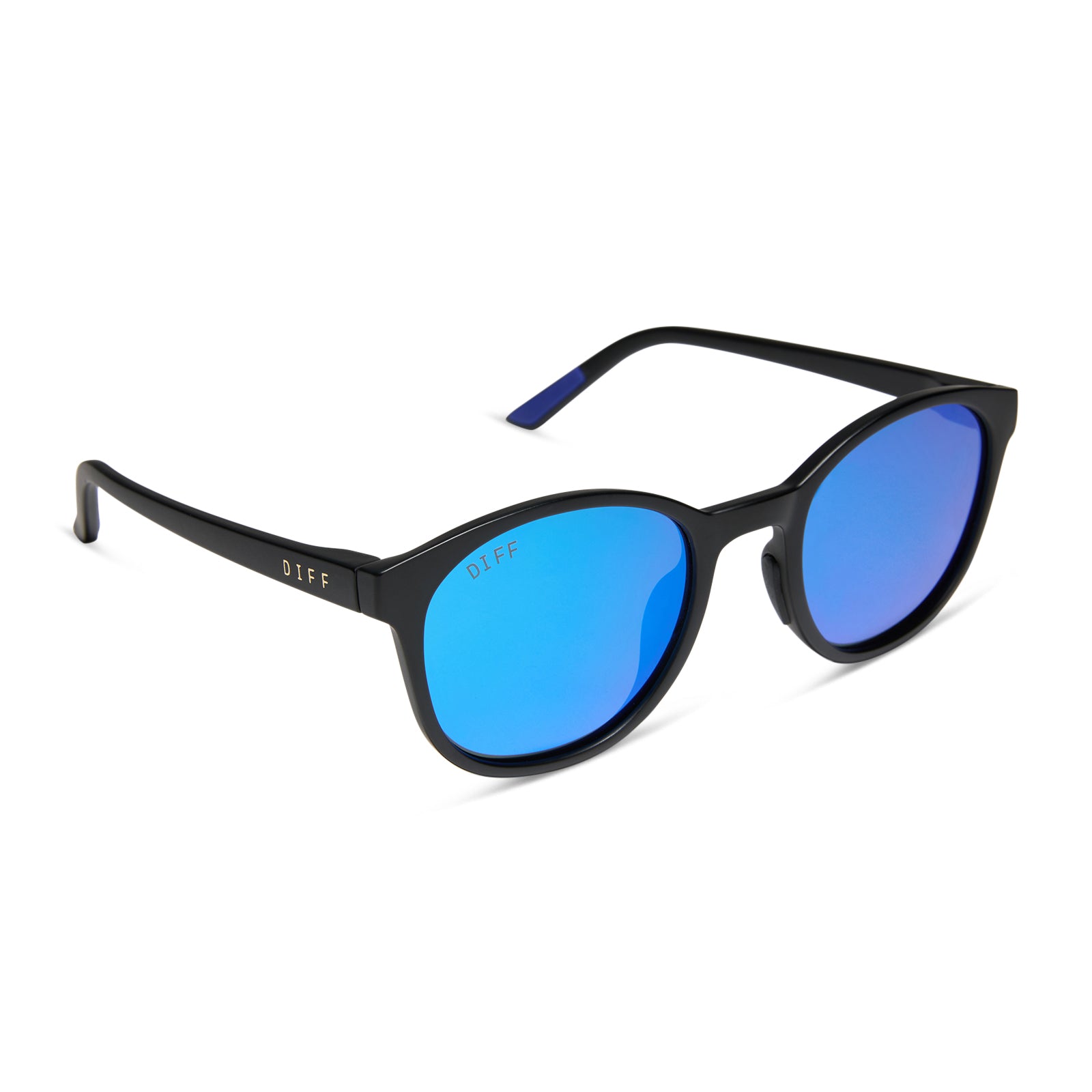 VOLLEY - MATTE BLACK + BLUE MIRROR + POLARIZED SUNGLASSES - Image 2