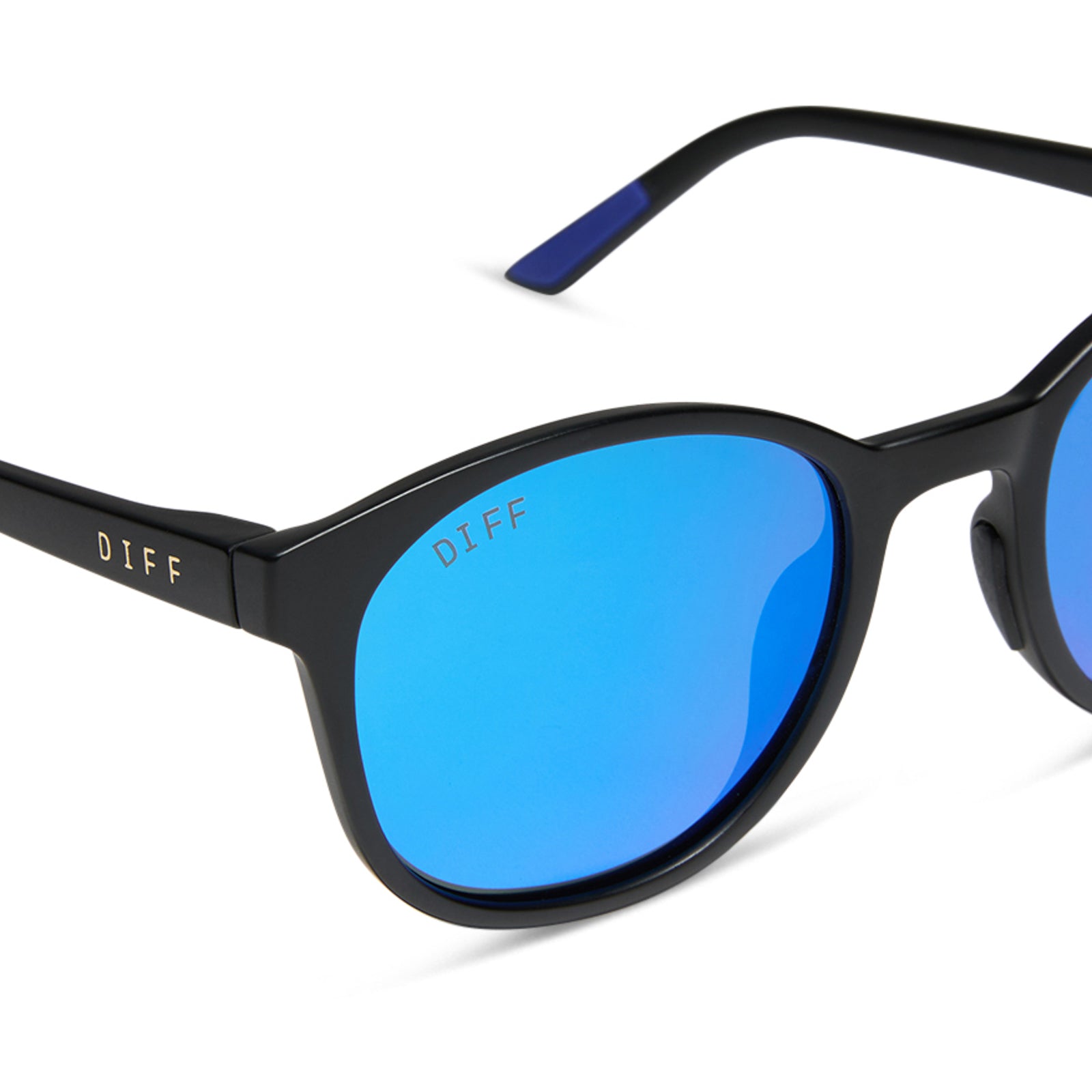 VOLLEY - MATTE BLACK + BLUE MIRROR + POLARIZED SUNGLASSES - Image 4
